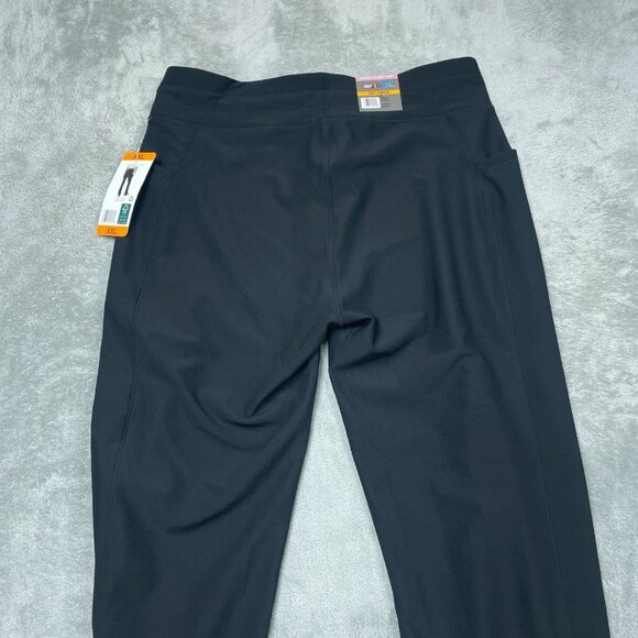 32 Degrees Womens XXL Black Drawstring Lounge Pants Stretch Cooling Fabric d0273 - Picture 8 of 10